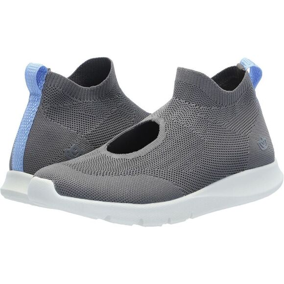 Spenco Women's Peek-a-Boo Sneaker size 8 December sky gray - Picture 1 of 10